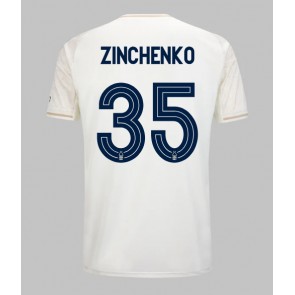 Nottingham Forest Oleksandr Zinchenko #35 Udebanetrøje 2025-26 Kortærmet